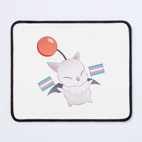 Item preview, Trans Pride Moogle [FFXIV] designed and sold by mckinnon-melani.