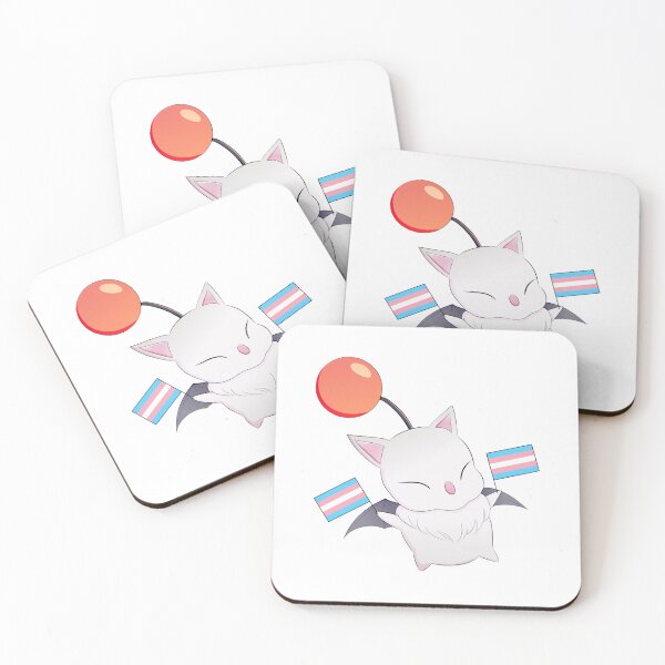Item preview, Trans Pride Moogle [FFXIV] designed and sold by mckinnon-melani.