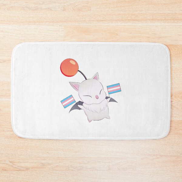 Item preview, Trans Pride Moogle [FFXIV] designed and sold by mckinnon-melani.