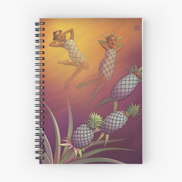 Artikelvorschau, Ananas-Mädchen entworfen und verkauft von Wolfberry Studio.