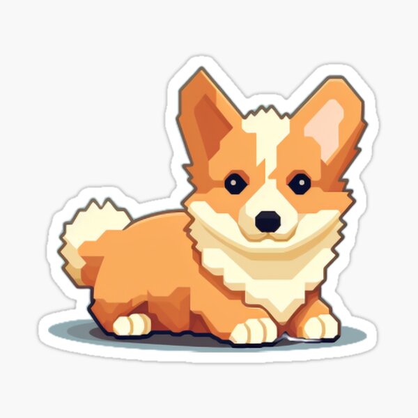 Item preview, 8-Bit corgi designed and sold by titur.