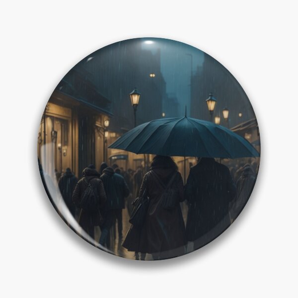 Item preview, A Night of Umbrellas and Lights designed and sold by Rubab Designs.