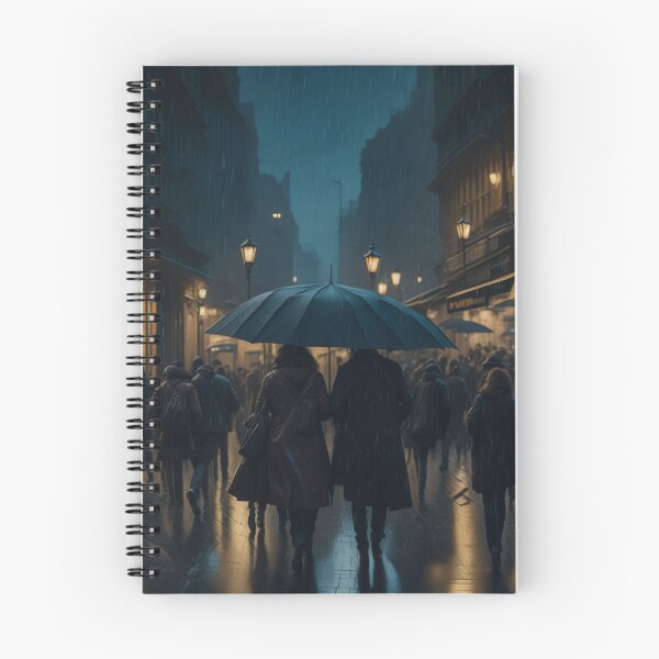 Item preview, A Night of Umbrellas and Lights designed and sold by Rubab Designs.