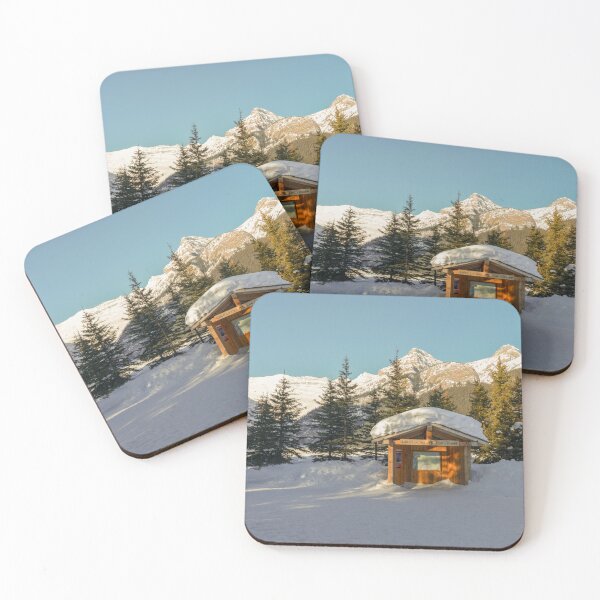 Item preview, Snowy Serenity Lake Louise and the Majestic Mountains designed and sold by rawshutterbug.