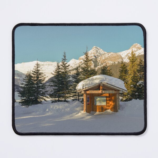 Item preview, Snowy Serenity Lake Louise and the Majestic Mountains designed and sold by rawshutterbug.