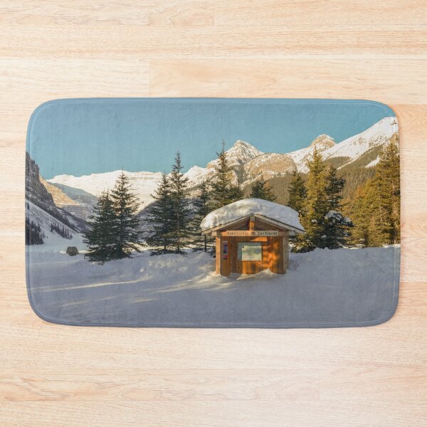 Item preview, Snowy Serenity Lake Louise and the Majestic Mountains designed and sold by rawshutterbug.