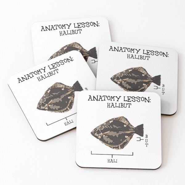 Item preview, Anatomy lesson: Halibut [Create a set!] designed and sold by SolidEarthArt.