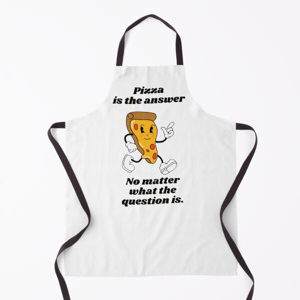 Item preview, Pizza is the Answer Retro Vintage Sticker or T-Shirt designed and sold by MedusaAiArt.