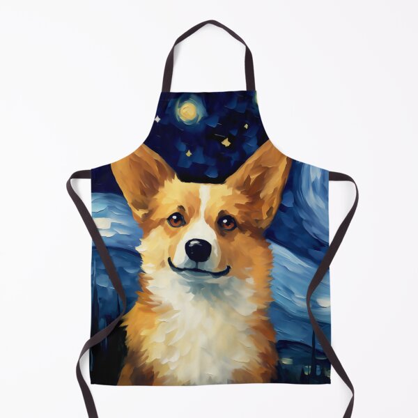 Item preview, A Corgi Starry Night, Adorable Corgi Puppy designed and sold by Orianah.