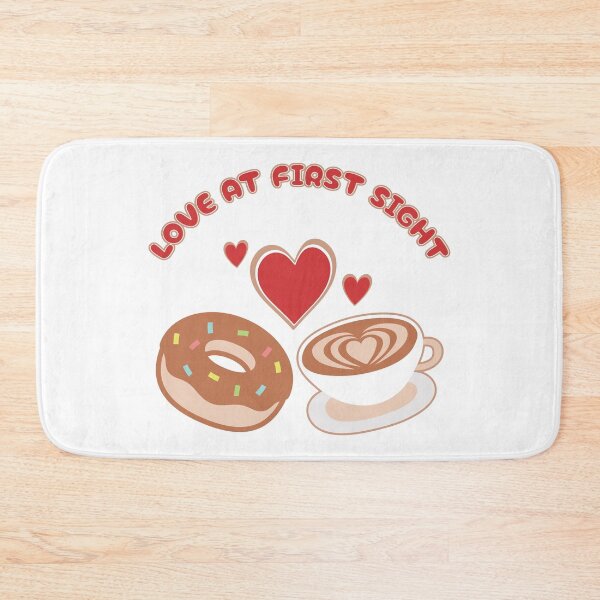 Item preview, Coffee and Donut couple, Love at first sight designed and sold by JinJinYoon.