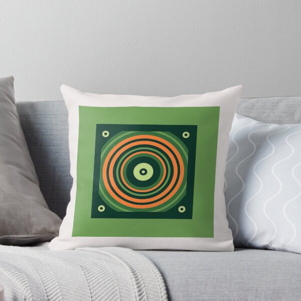Item preview, A Large Green Square With a Circle in the Middle Graphic, Unique Design, Cool Artwork, Abstract, Graphic Art  designed and sold by PrintsPatterns-.