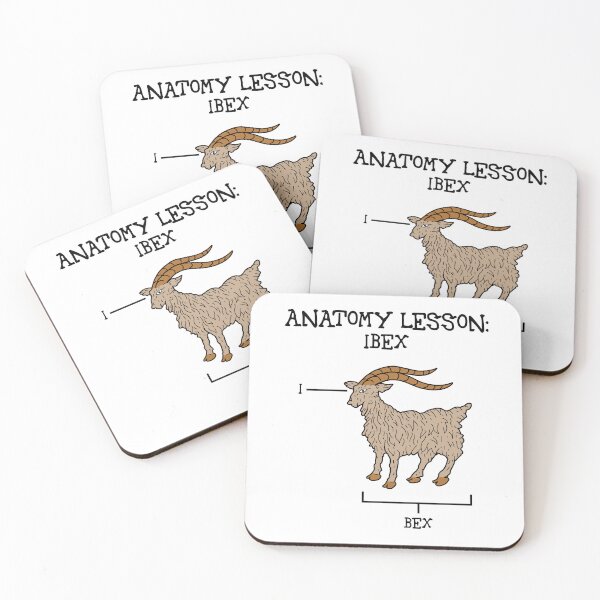 Item preview, Anatomy lesson: Ibex [Create a set!] designed and sold by SolidEarthArt.