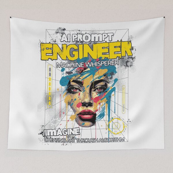 Item preview, AI Prompt Engineer: The Must-Have Gear for AI Enthusiasts designed and sold by DreamBlazeStu.