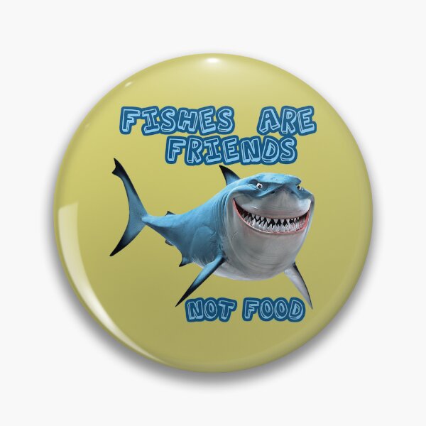Item preview, Bruce the Great White Shark  designed and sold by GloriesAngell.