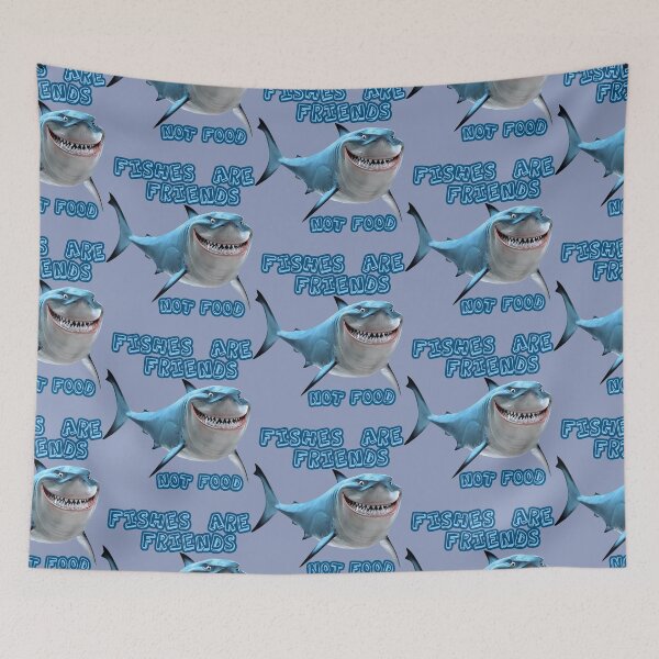 Item preview, Bruce the Great White Shark  designed and sold by GloriesAngell.
