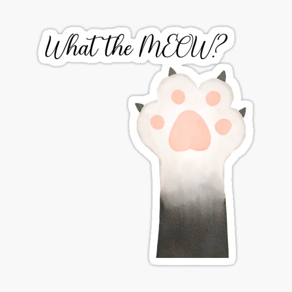 Item preview, What the meow? designed and sold by zealfanal.