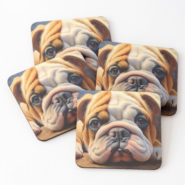 Item preview, English Bulldog Puppy Graphic T-Shirt Dress designed and sold by Digital-Art-Co.