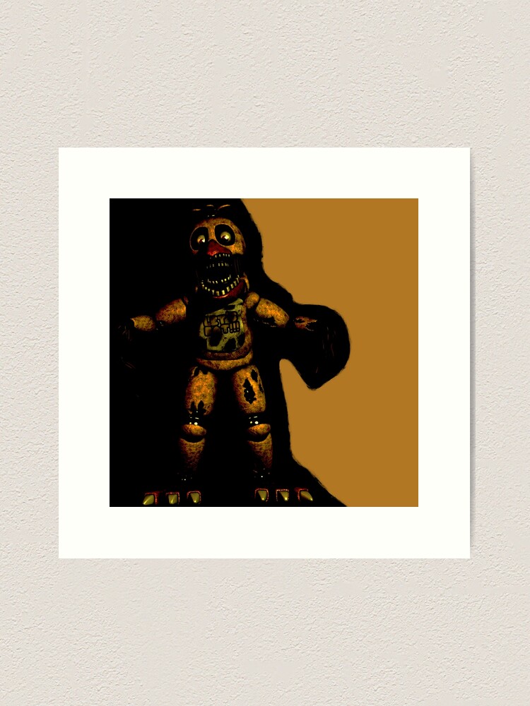 Withered Chica (my version), My own Custom animatronic and inky designs  2.0