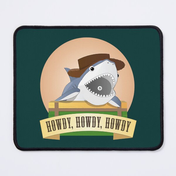 Item preview, Cowboy Shark  designed and sold by GloriesAngell.