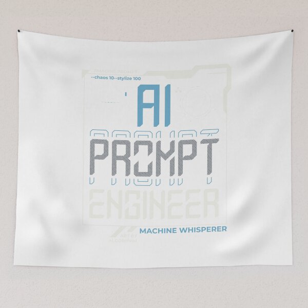Item preview, AI Prompt Engineer: The Must-Have Gear for AI Enthusiasts designed and sold by DreamBlazeStu.
