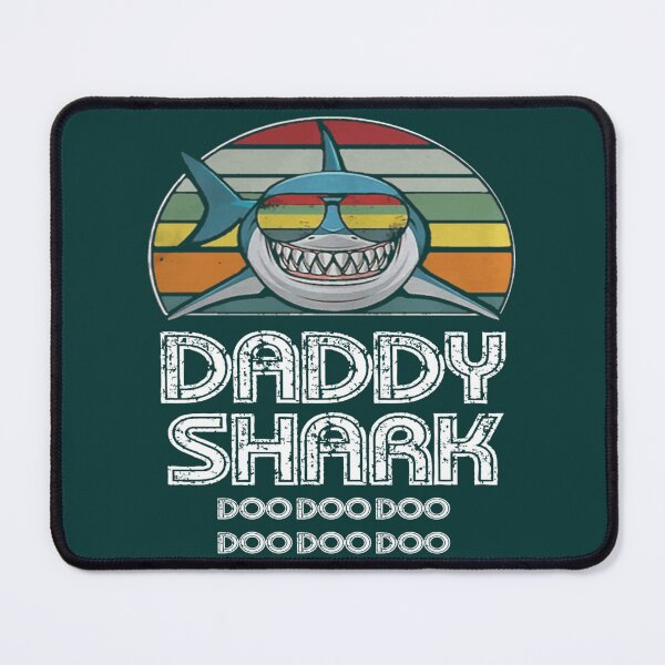 Item preview, Daddy Shark Retro - For Dark Print designed and sold by GloriesAngell.