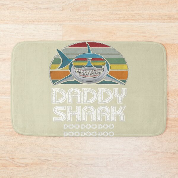 Item preview, Daddy Shark Retro - For Dark Print  designed and sold by GloriesAngell.