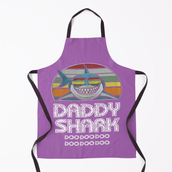 Item preview, Daddy Shark Retro - For Dark Print designed and sold by GloriesAngell.