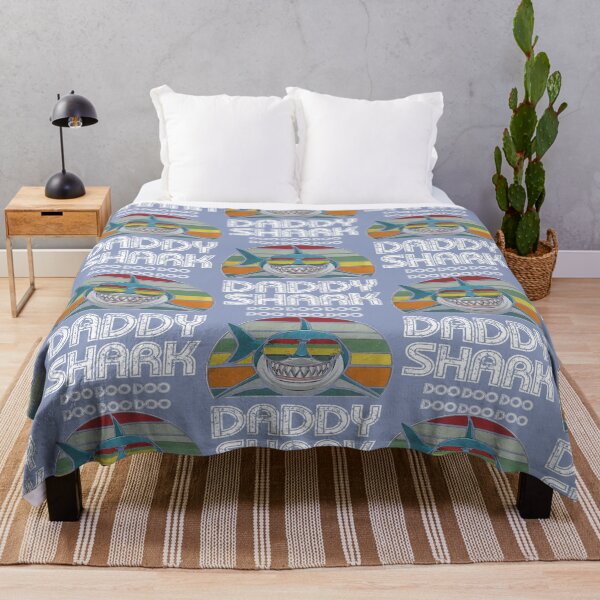 Item preview, Daddy Shark Retro - For Dark Print  designed and sold by GloriesAngell.