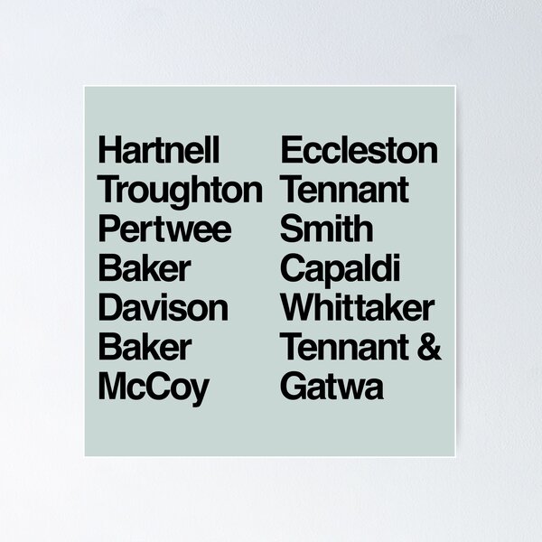 Item preview, All the Doctors designed and sold by peterdy.