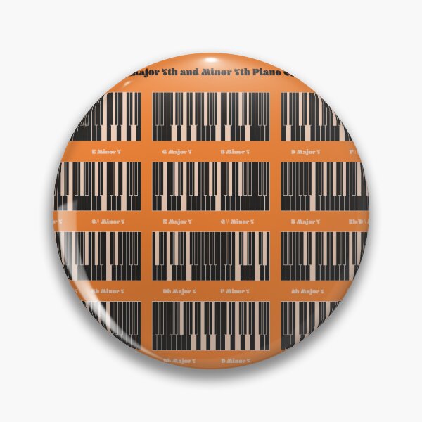 Item preview, A Circle of Fifth Major 7th and Minor 7th Piano Chord Progression V14 designed and sold by vincentdavigo.