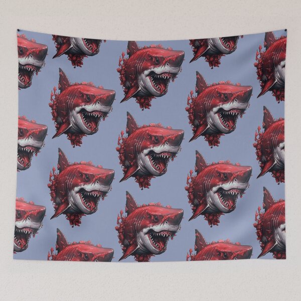 Item preview, Killing Machine - Mythical Red Shark designed and sold by GloriesAngell.