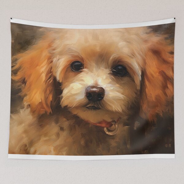Item preview, Poodle Puppy Graphic T-Shirt Dress designed and sold by Digital-Art-Co.