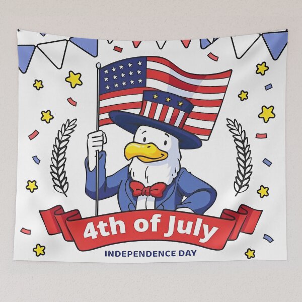 Item preview, 4th Of July - Independence Day illustration designed and sold by keelingalden.