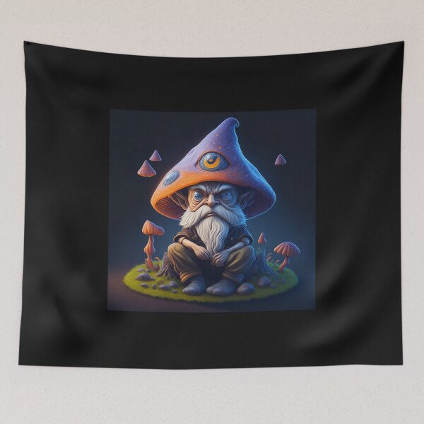 Item preview, Gnome Meditating designed and sold by Shiwwa.