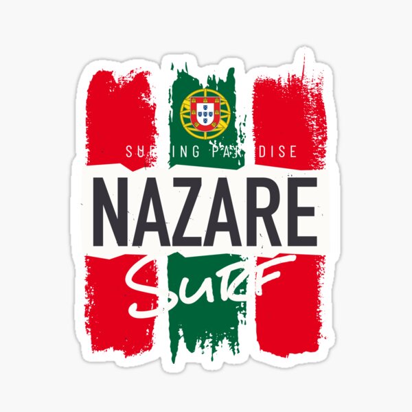 Artikel-Vorschau von Nazare Surfing Paradise Portugal Geschenk, designt und verkauft von Macphisto Shirts.
