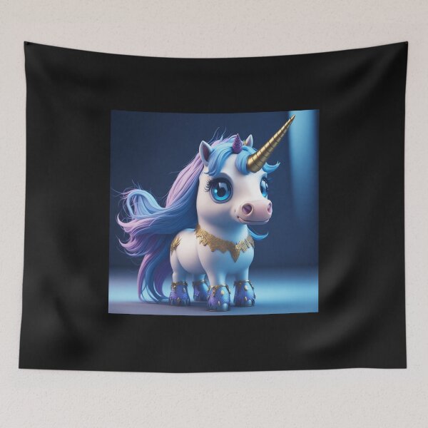 Item preview, Cartoon unicorn designed and sold by Shiwwa.