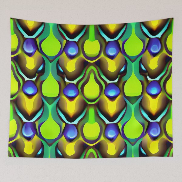 Item preview, Psychedelic Reggae Green Mug designed and sold by The1StyleShop.