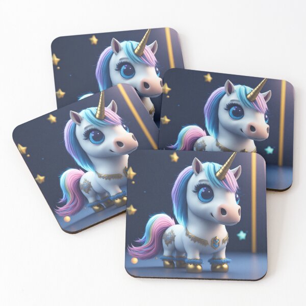 Item preview, Cartoon unicorn designed and sold by Shiwwa.