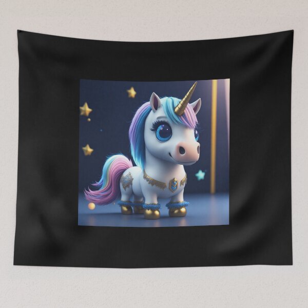 Item preview, Cartoon unicorn designed and sold by Shiwwa.