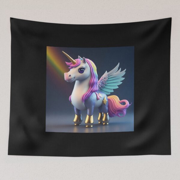 Item preview, Cartoon unicorn designed and sold by Shiwwa.