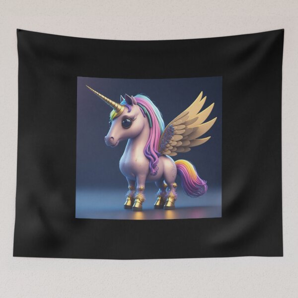 Item preview, Cartoon unicorn designed and sold by Shiwwa.