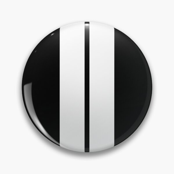 Item preview, Racing Stripes (White on black) designed and sold by STUDIO-72.