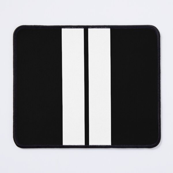 Item preview, Racing Stripes (White on black) designed and sold by STUDIO-72.
