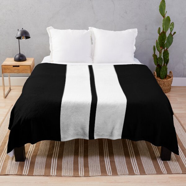 Item preview, Racing Stripes (White on black) designed and sold by STUDIO-72.