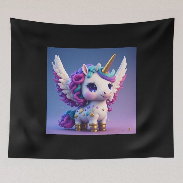 Item preview, Cartoon unicorn designed and sold by Shiwwa.