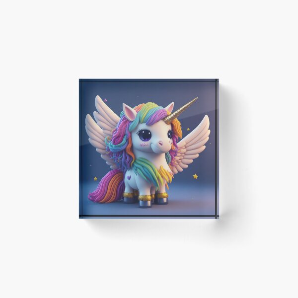 Item preview, Cartoon unicorn designed and sold by Shiwwa.