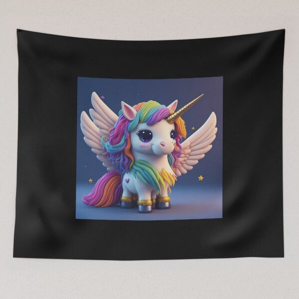 Item preview, Cartoon unicorn designed and sold by Shiwwa.
