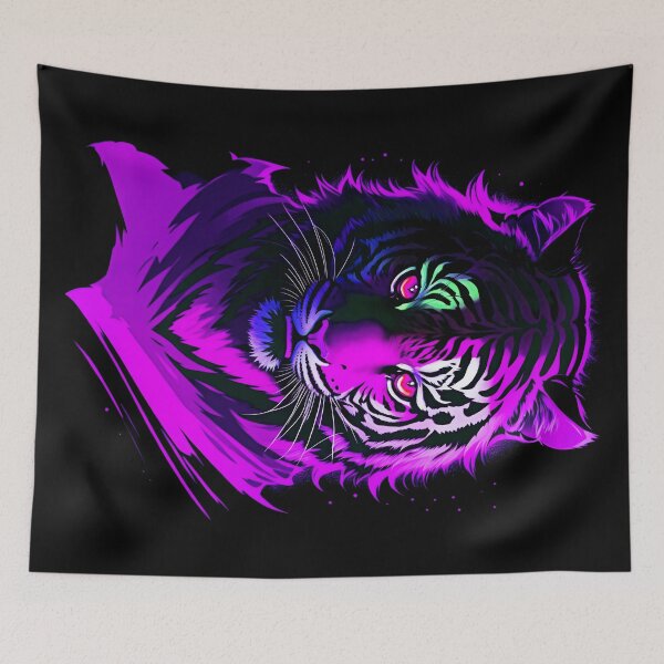 Item preview, Violet Tiger Starlight Art designed and sold by MindWave THC.
