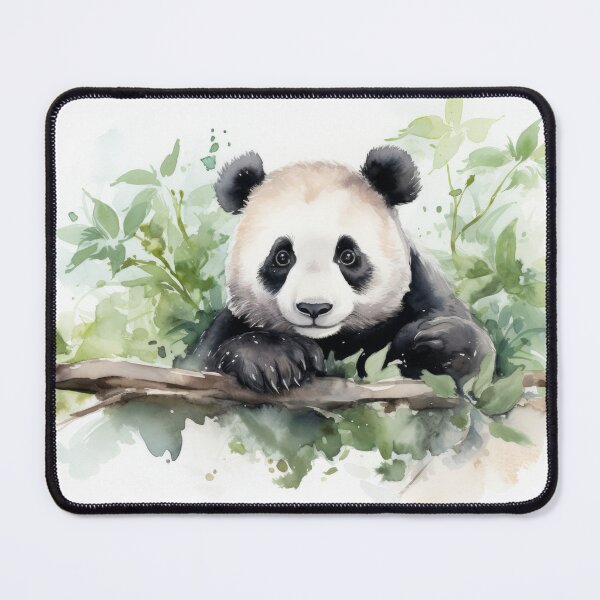Item preview, Watercolour Panda in the jungle designed and sold by IdeasCabin.