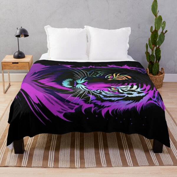 Item preview, Purple Tiger Starlight Art designed and sold by MindWave THC.